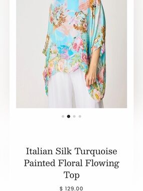 Italian Silk top